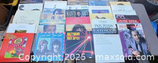 MaxSold Auction: Lot of Approximately 30–40 Vinyl LP Records (12" 33 1/3 RPM) - Los Angeles (California, USA) PARTNER MANAGED Downsizing Online Auction - W 88th Place