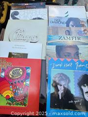 MaxSold Auction: Lot of Approximately 30–40 Vinyl LP Records (12" 33 1/3 RPM) - Los Angeles (California, USA) PARTNER MANAGED Downsizing Online Auction - W 88th Place