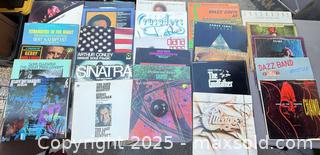 MaxSold Auction: Lot of Approximately 40–60 Vinyl Records (LPs & 45s) - Los Angeles (California, USA) PARTNER MANAGED Downsizing Online Auction - W 88th Place