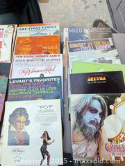 MaxSold Auction: Lot of Approximately 40–60 Vinyl Records (LPs & 45s) - Los Angeles (California, USA) PARTNER MANAGED Downsizing Online Auction - W 88th Place