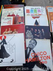 MaxSold Auction: Lot of Approximately 40–60 Vinyl Records (LPs & 45s) - Los Angeles (California, USA) PARTNER MANAGED Downsizing Online Auction - W 88th Place