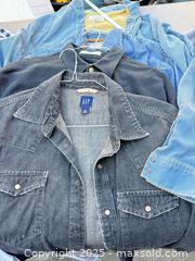 MaxSold Auction: Lot of Approximately 8 Men's Long-Sleeve Button-Up/Work/Denim Shirts - Los Angeles (California, USA) PARTNER MANAGED Downsizing Online Auction - West 88th Place