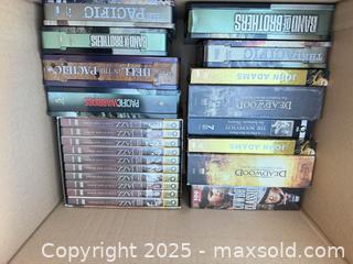 MaxSold Auction: Lot of Mixed Blu-ray and DVD Movie Discs (About 70–90) - Los Angeles (California, USA) PARTNER MANAGED Downsizing Online Auction - West 88th Place