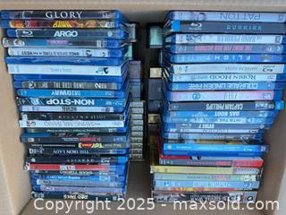 MaxSold Auction: Lot of Mixed Blu-ray and DVD Movie Discs (About 70–90) - Los Angeles (California, USA) PARTNER MANAGED Downsizing Online Auction - West 88th Place