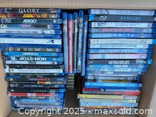 MaxSold Auction: Lot of Mixed Blu-ray and DVD Movie Discs (About 70–90) - Los Angeles (California, USA) PARTNER MANAGED Downsizing Online Auction - West 88th Place