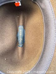 MaxSold Auction: Lot of Two Hats: Rodeo King Brown Felt Cowboy & LHC White Straw - Los Angeles (California, USA) PARTNER MANAGED Downsizing Online Auction - W 88th Place
