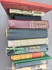 MaxSold Auction: Lot of Vintage Hardcover Books (Approximately 16–20) - Los Angeles (California, USA) PARTNER MANAGED Downsizing Online Auction - West 88th Place