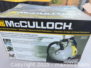 MaxSold Auction: McCulloch MC1275 Heavy-Duty Steam Cleaner - Los Angeles (California, USA) PARTNER MANAGED Downsizing Online Auction - West 88th Place