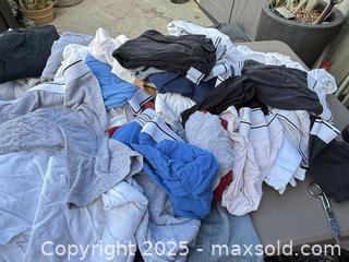 MaxSold Auction: Men's Cotton/Cotton-Blend T-Shirts & Under Garment Lot - Los Angeles (California, USA) PARTNER MANAGED Downsizing Online Auction - West 88th Place