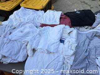 MaxSold Auction: Men's Cotton/Cotton-Blend T-Shirts & Under Garment Lot - Los Angeles (California, USA) PARTNER MANAGED Downsizing Online Auction - West 88th Place