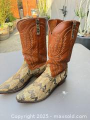 MaxSold Auction: Men's Western/Cowboy Boots US 10 D, Unknown Brand - Los Angeles (California, USA) PARTNER MANAGED Downsizing Online Auction - W 88th Place