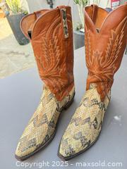 MaxSold Auction: Men's Western/Cowboy Boots US 10 D, Unknown Brand - Los Angeles (California, USA) PARTNER MANAGED Downsizing Online Auction - W 88th Place
