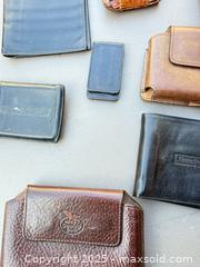 MaxSold Auction: Mixed lot of leather phone and wallet holsters, belt-clip cases - Los Angeles (California, USA) PARTNER MANAGED Downsizing Online Auction - West 88th Place