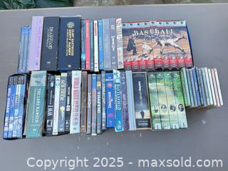 MaxSold Auction: Mixed media lot: DVDs, VHS & CDs (approximately 45+ pieces) - Los Angeles (California, USA) PARTNER MANAGED Downsizing Online Auction - West 88th Place