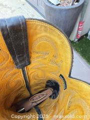 MaxSold Auction: Nocona 10.5 D Pointed Snip Toe Two-Tone Leather Cowboy Boots - Los Angeles (California, USA) PARTNER MANAGED Downsizing Online Auction - W 88th Place