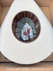 MaxSold Auction: Off-White Felt Western Gambler Cowboy Hat, Likely 7 1/8 - Los Angeles (California, USA) PARTNER MANAGED Downsizing Online Auction - West 88th Place