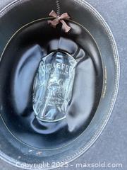 MaxSold Auction: Schaefer Ranchwear Black Western Cowboy Felt Hat (Pinch Front) - Los Angeles (California, USA) PARTNER MANAGED Downsizing Online Auction - West 88th Place