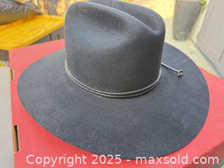 MaxSold Auction: Stetson 4X Beaver Black Western Cowboy Hat, Made in USA - Los Angeles (California, USA) PARTNER MANAGED Downsizing Online Auction - W 88th Place