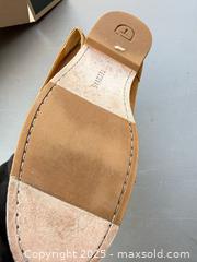 MaxSold Auction: Tecovas The Monterrey Slip-On Driving Loafers, Size 10D, Honey/Tan Suede - Los Angeles (California, USA) PARTNER MANAGED Downsizing Online Auction - West 88th Place