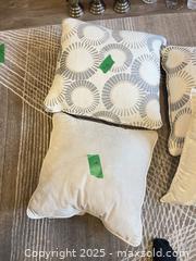 MaxSold Auction: 4 large cushions - Surrey (British Columbia, Canada) SELLER MANAGED Estate Sale Online Auction - King George Boulevard (CONDO)