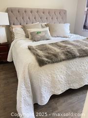 MaxSold Auction: Complete king size mattress, box springs. Bed frame, head board ect.  - Surrey (British Columbia, Canada) SELLER MANAGED Estate Sale Online Auction - King George Boulevard (CONDO)