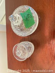 MaxSold Auction: Covered crystal candy dish and jam container.  - Surrey (British Columbia, Canada) SELLER MANAGED Estate Sale Online Auction - King George Boulevard (CONDO)