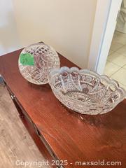 MaxSold Auction: Crystal glassware bowls - Surrey (British Columbia, Canada) SELLER MANAGED Estate Sale Online Auction - King George Boulevard (CONDO)