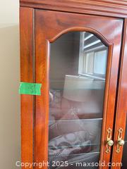 MaxSold Auction: Curio cabinet, with glass shelves - Surrey (British Columbia, Canada) SELLER MANAGED Estate Sale Online Auction - King George Boulevard (CONDO)