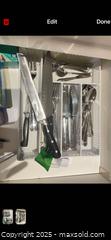 MaxSold Auction: Cutlery drawer, with cutting utensils ect. - Surrey (British Columbia, Canada) SELLER MANAGED Estate Sale Online Auction - King George Boulevard (CONDO)