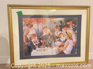 MaxSold Auction: Framed print of a Renoir - Surrey (British Columbia, Canada) SELLER MANAGED Estate Sale Online Auction - King George Boulevard (CONDO)