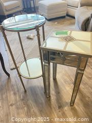 MaxSold Auction: Mirrored decorative tables - Surrey (British Columbia, Canada) SELLER MANAGED Estate Sale Online Auction - King George Boulevard (CONDO)