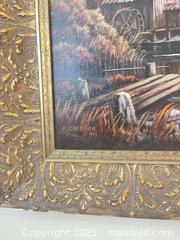 MaxSold Auction: Original oil on canvas painting  - Surrey (British Columbia, Canada) SELLER MANAGED Estate Sale Online Auction - King George Boulevard (CONDO)