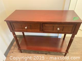 MaxSold Auction: Small console table - Surrey (British Columbia, Canada) SELLER MANAGED Estate Sale Online Auction - King George Boulevard (CONDO)