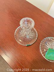 MaxSold Auction: Waterford candlesticks , signed - Surrey (British Columbia, Canada) SELLER MANAGED Estate Sale Online Auction - King George Boulevard (CONDO)