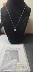 MaxSold Auction: 2ct Certified moissanite necklace  - Toronto (Ontario, Canada) PARTNER MANAGED Reseller Online Auction - Gerrard Street East