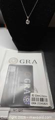 MaxSold Auction: 2ct Certified moissanite necklace  - Toronto (Ontario, Canada) PARTNER MANAGED Reseller Online Auction - Gerrard Street East