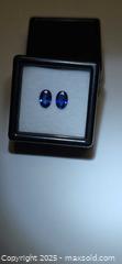 MaxSold Auction: Amazing natural AAA blue sapphire pair - Toronto (Ontario, Canada) PARTNER MANAGED Reseller Online Auction - Gerrard Street East