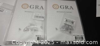 MaxSold Auction: Certified moissanite earrings  - Toronto (Ontario, Canada) PARTNER MANAGED Reseller Online Auction - Gerrard Street East