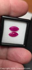 MaxSold Auction: Natural ruby pair - Toronto (Ontario, Canada) PARTNER MANAGED Reseller Online Auction - Gerrard Street East