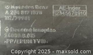 MaxSold Auction: 2008-2014 Mercedes Benz License Plate Holder A2048171878 - Toronto (Ontario, Canada) SELLER MANAGED Downsizing Online Auction - Research Road