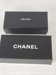 MaxSold Auction: Chanel and Prada Eyeglass Frames - Toronto (Ontario, Canada) SHORT NOTICE PARTNER MANAGED Downsizing Online Auction - Research Road (STORAGE)