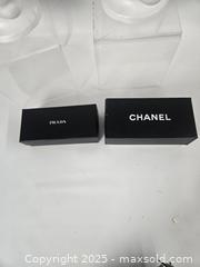 MaxSold Auction: Chanel and Prada Eyeglass Frames - Toronto (Ontario, Canada) SHORT NOTICE PARTNER MANAGED Downsizing Online Auction - Research Road (STORAGE)