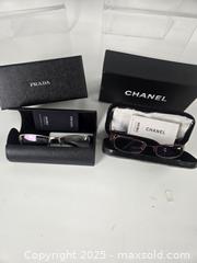 MaxSold Auction: Chanel and Prada Eyeglass Frames - Toronto (Ontario, Canada) SHORT NOTICE PARTNER MANAGED Downsizing Online Auction - Research Road (STORAGE)