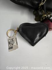 MaxSold Auction: Coach Black Leather Shoulder Tote Handbag with Danier Wallet & Accessories - Toronto (Ontario, Canada) SHORT NOTICE PARTNER MANAGED Downsizing Online Auction - Research Road (STORAGE)