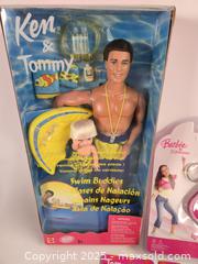 MaxSold Auction: Ken & Tommy 'Swim Buddies' Boxed Set with Accessories - Toronto (Ontario, Canada) SHORT NOTICE PARTNER MANAGED Downsizing Online Auction - Research Road (STORAGE)