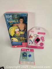 MaxSold Auction: Ken & Tommy 'Swim Buddies' Boxed Set with Accessories - Toronto (Ontario, Canada) SHORT NOTICE PARTNER MANAGED Downsizing Online Auction - Research Road (STORAGE)