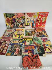 MaxSold Auction: Lot of Approximately 15 Vintage Marvel Comic Books (1960s–1970s) - Toronto (Ontario, Canada) SHORT NOTICE PARTNER MANAGED Downsizing Online Auction - Research Road (STORAGE)