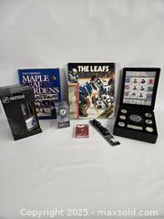 MaxSold Auction: Lot of Toronto Maple Leafs Memorabilia — NHL Licensed - Toronto (Ontario, Canada) SHORT NOTICE PARTNER MANAGED Downsizing Online Auction - Research Road (STORAGE)