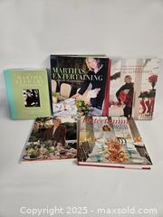 MaxSold Auction: Martha Stewart Cookbooks & Entertaining Books Lot, 5 - Toronto (Ontario, Canada) SHORT NOTICE PARTNER MANAGED Downsizing Online Auction - Research Road (STORAGE)