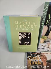 MaxSold Auction: Martha Stewart Cookbooks & Entertaining Books Lot, 5 - Toronto (Ontario, Canada) SHORT NOTICE PARTNER MANAGED Downsizing Online Auction - Research Road (STORAGE)